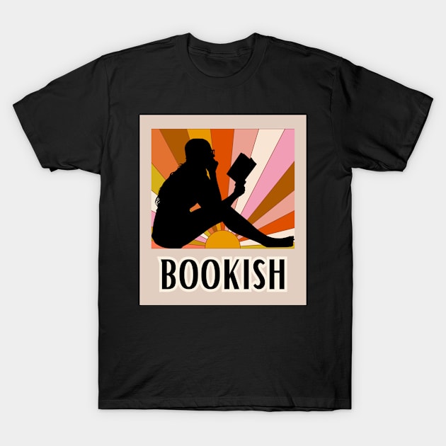 Bookish-bookworm T-Shirt by Rattykins